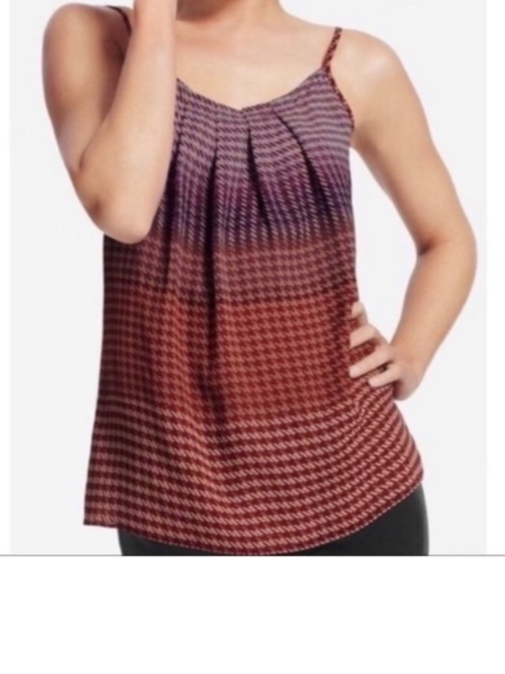CAbi Houndstooth Cami